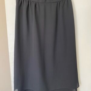 Vintage 80s Andre Gaye black skirt.